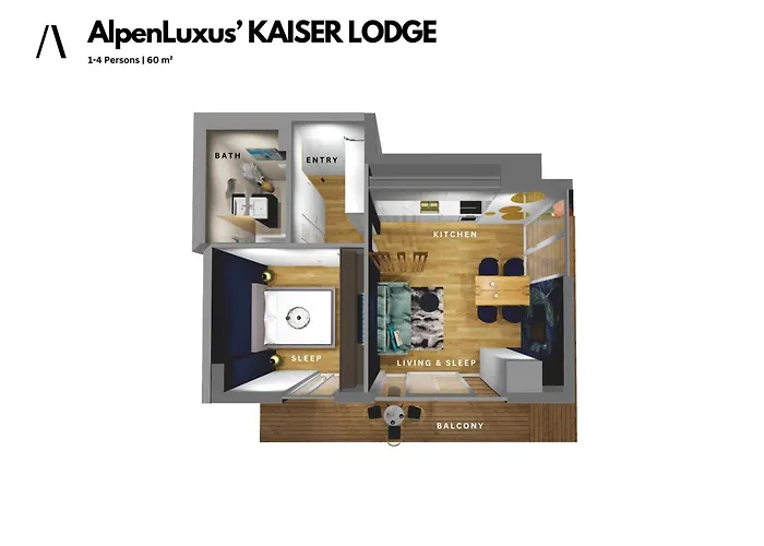Alpenluxus Presents Kaiser Lodge - Rooftop Pool & Underground Car Park