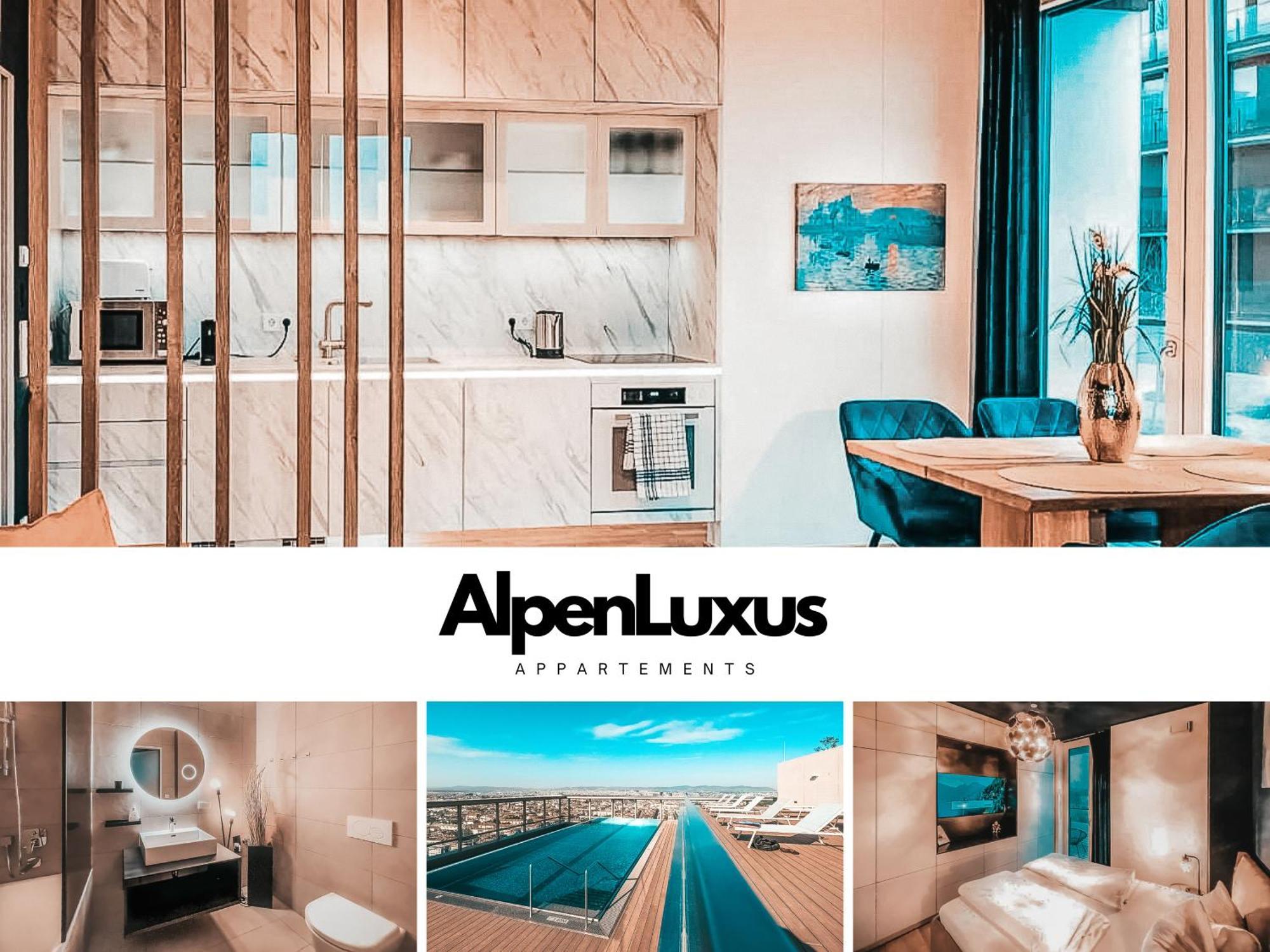 Alpenluxus Presents Kaiser - Rooftop Pool & Underground Car Park *